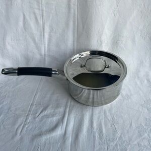 Cuisinart 3QT Stainless Steel Saucepan with Lid Cover Comfort Handle M86193-20
